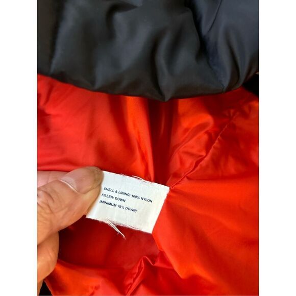 Gap puffer vest house down feathers nylon womens ? xl black unisex - Picture 7 of 7